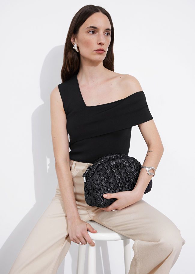 Braided Leather Clutch Bag | & Other Stories (EU + UK)