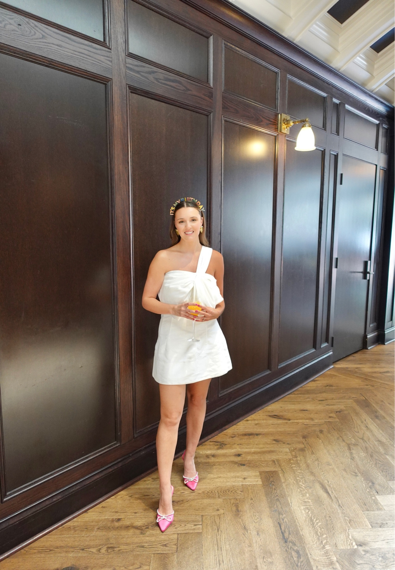 Birthday Brunch outfit - sized up one size because the reviews said it was too small but ended up being too big; with this said I would order your true size. 

Birthday dress
Birthday outfit 
Bow dress
Barbie
Barbie outfit
Bow dress
Sorority recruitment dress
Sorority rush dress
Bridal shower 
Bridal shower dress
White dress
Pink dress
Brunch outfit
Lunch outfit 

#LTKBacktoSchool #LTKstyletip #LTKshoecrush