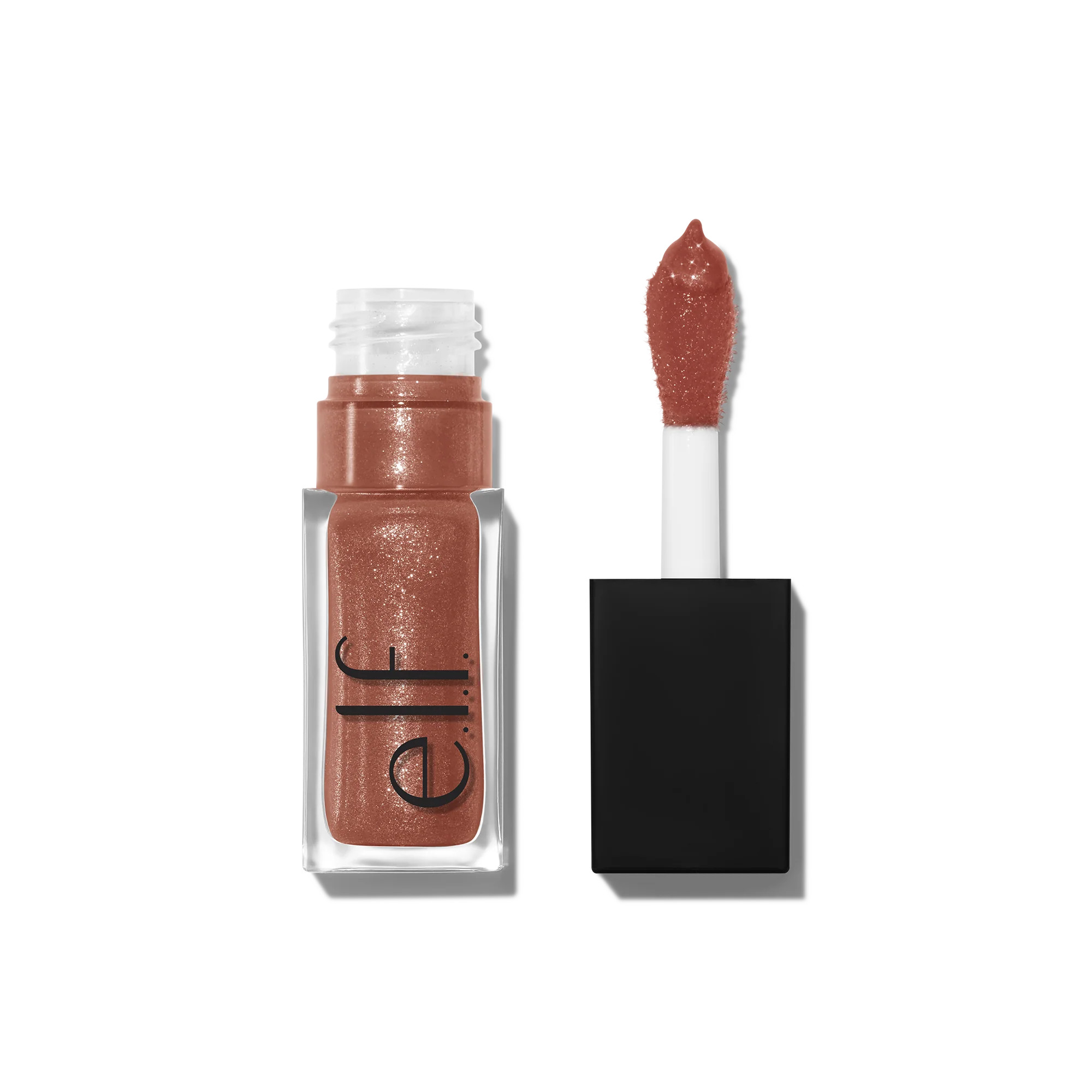 e.l.f. Cosmetics Glow Reviver Lip Oil Glimmer - Super-neutral - Vegan and Cruelty-Free Makeup | e.l.f. cosmetics (US)