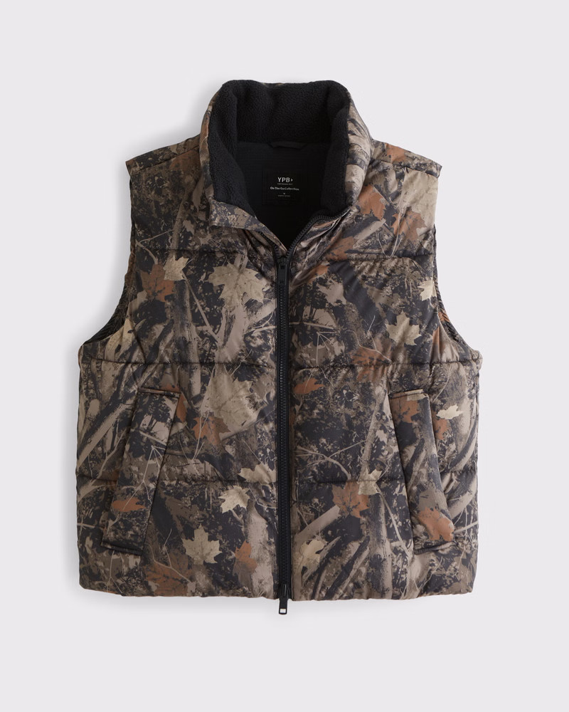 Men's YPB On The Go Puffer Vest | Men's | Abercrombie.com | Abercrombie & Fitch (US)