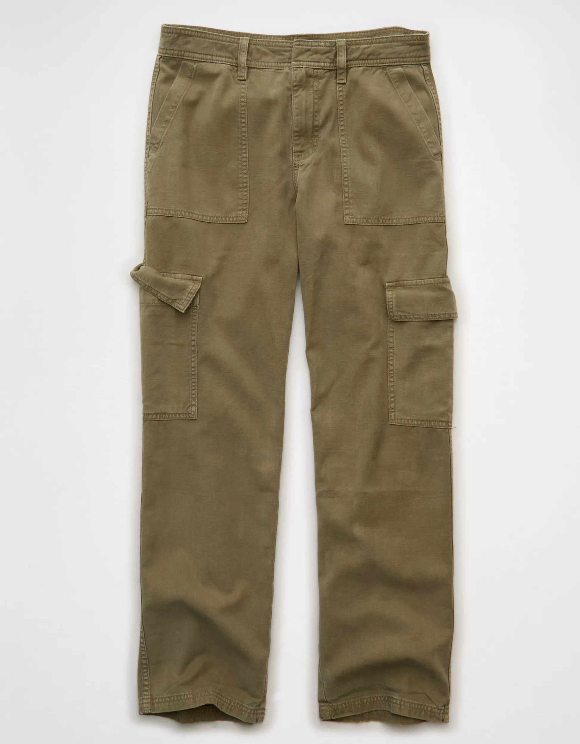 AE Low-Rise Baggy Straight Cargo Pant | American Eagle Outfitters (US & CA)