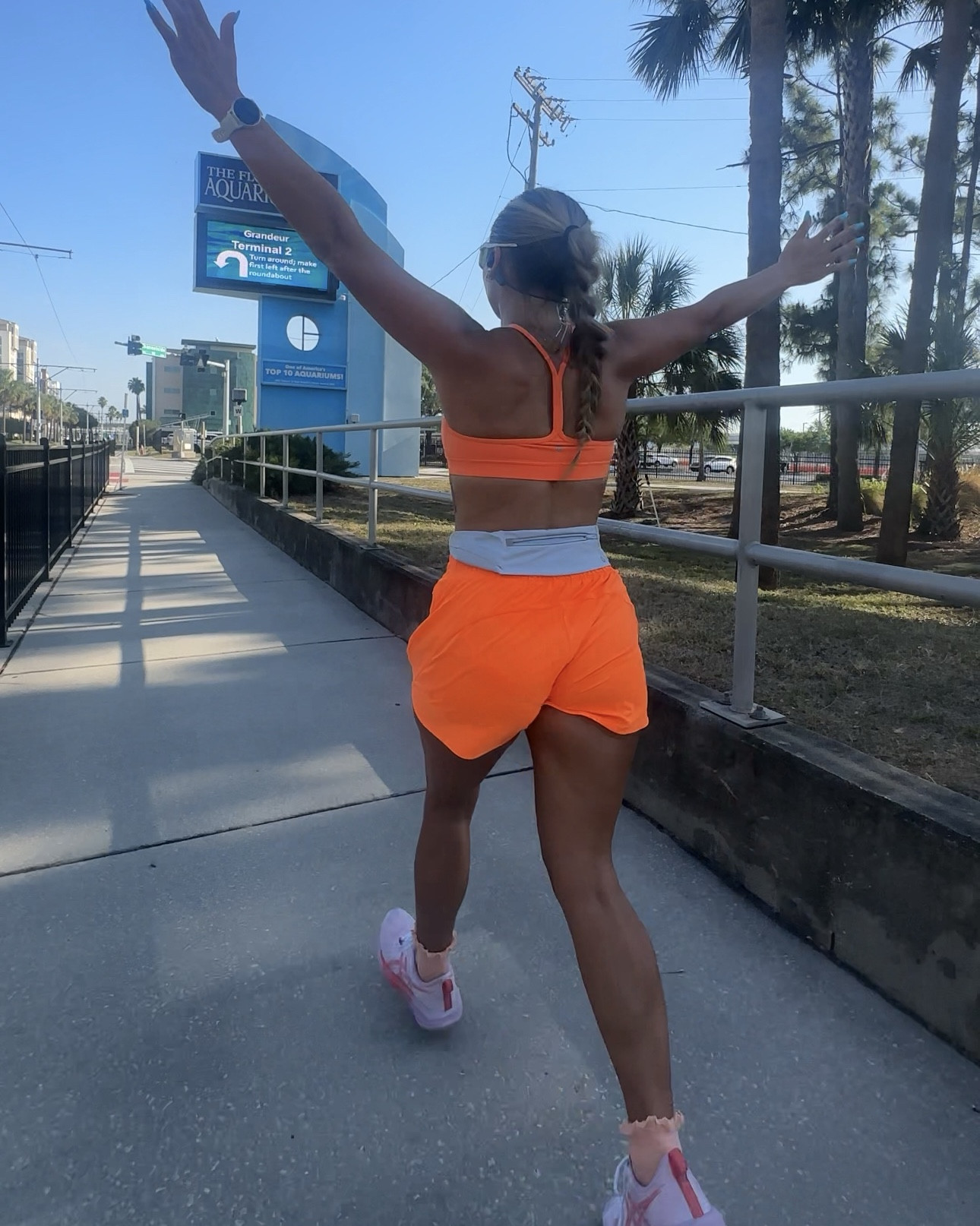 LOVE this bright orange!!! 

#LTKActive #LTKFindsUnder50 #LTKSeasonal