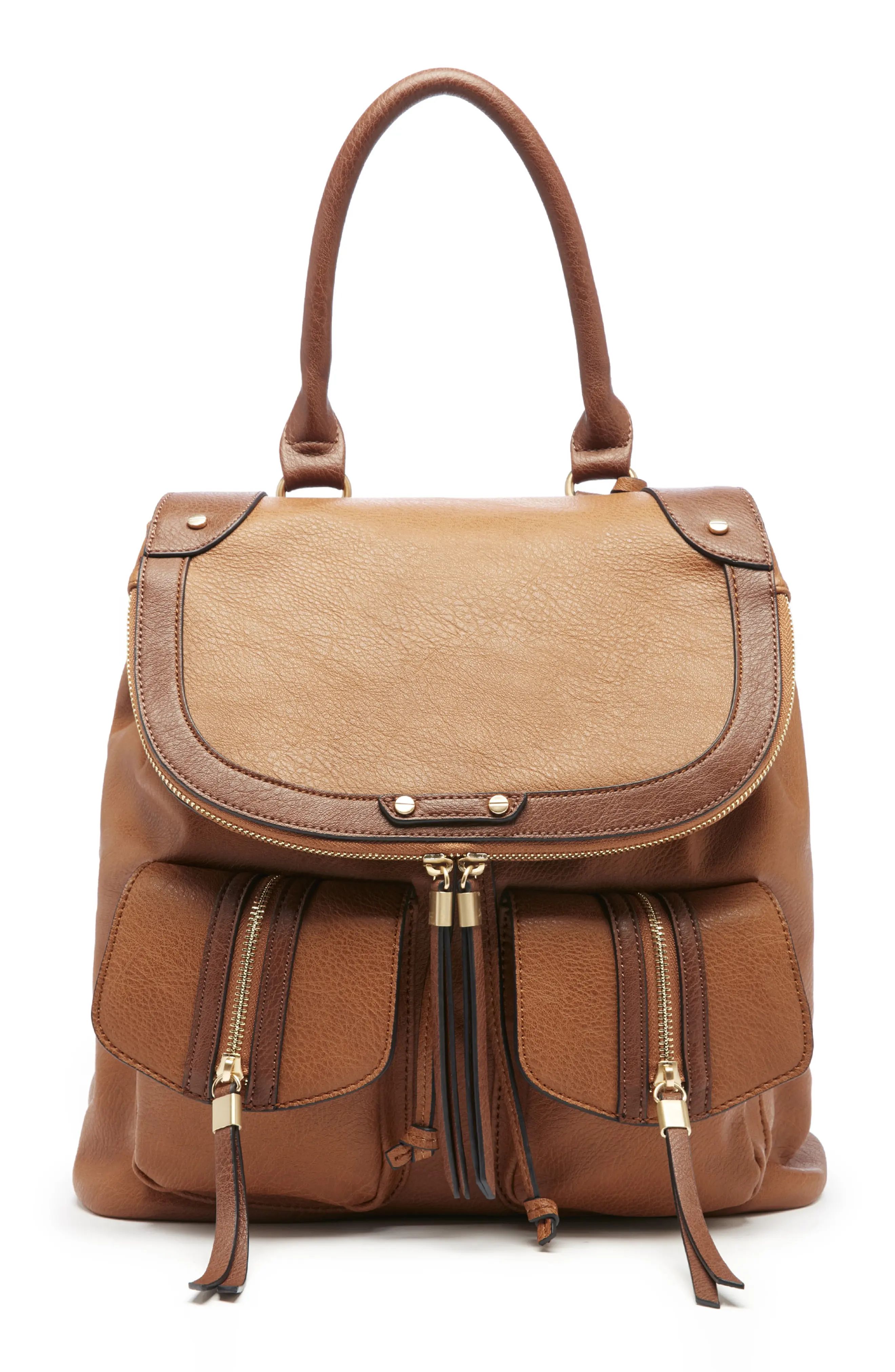 Sole Society Happy Faux Leather Backpack | Nordstrom