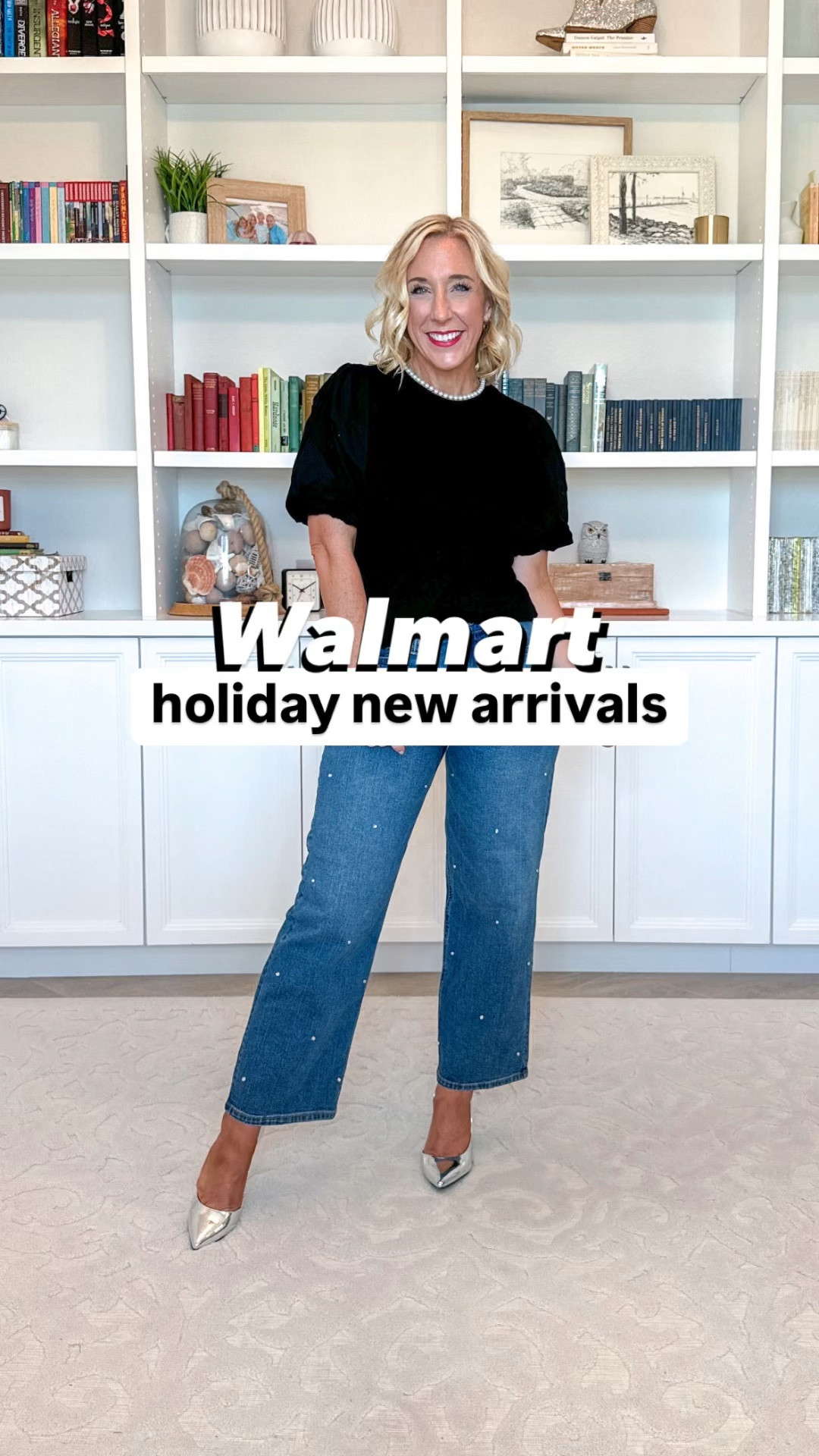 Walmart festive plaid in 3 styles:
1. A-line shirt dress - size XS. Has pockets & a smocked waist. $32.
2. Midi dress - size XS. Ruffles at the neck & buttons, tie bow belt, pockets, and fun pattern play at the bottom. $36.
3. Midi skirt - size XS. Drop waist, pockets, side zipper with elastic at the back, and matching plaid belt. $26.
• black long sleeve lightweight sweater - size small. 
• white tank - size small.
• jean jacket - mine is old, but I’m linking another option. 
• black heels - linking a similar option. 
** dress from beginning - size XS  
** also linking another dress in the same pattern.


#LTKSeasonal #LTKWatchNow #LTKHoliday