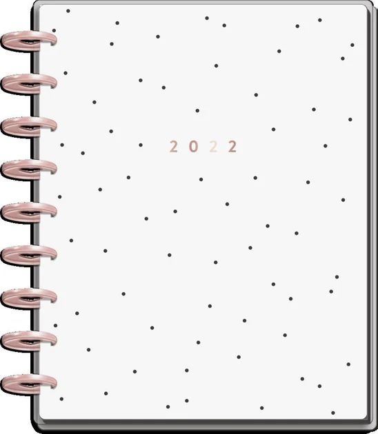 2022 Bold & Blush Classic Dashboard Happy Planner - 12 Months | The Happy Planner