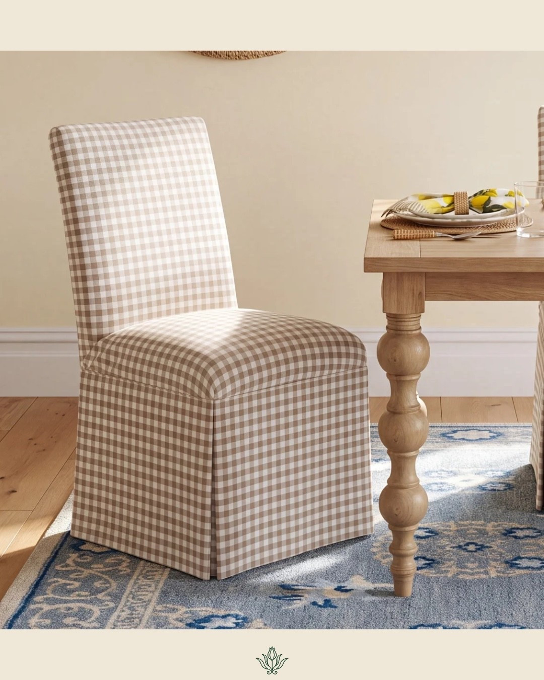The sweetest gingham dining chair for a collected, traditional home. I love the warm neutral check! It adds just enough pattern while still feeling timeless and easy to mix with other pieces. Tap to shop the exact chair and a few other dining chairs that I’m loving!

#LTKmomlife #LTKHome #LTKSeasonal