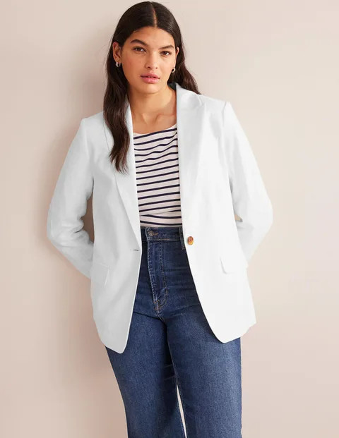 The Cambridge Linen Blazer | Boden (UK & IE)