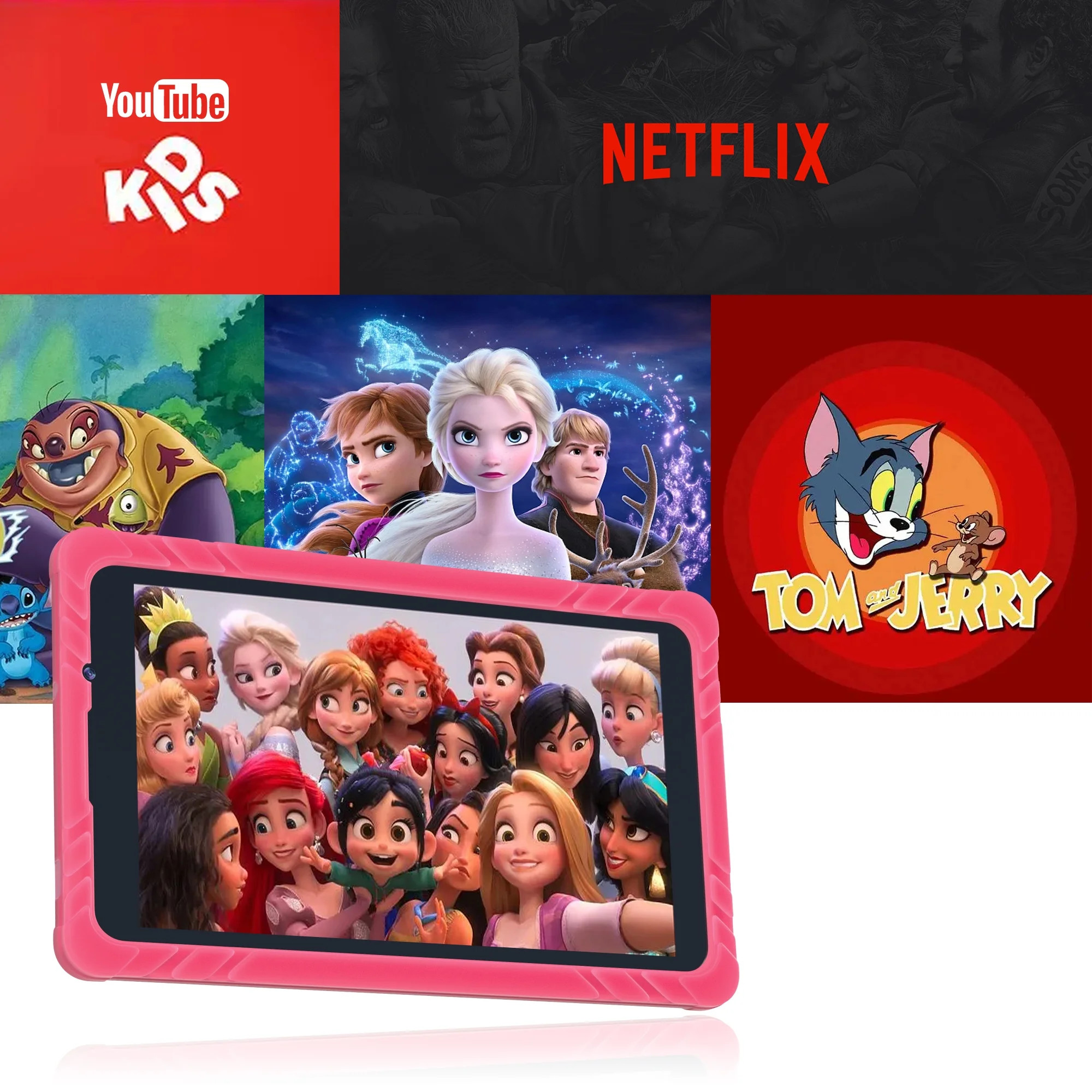 SGIN Kids Tablets 8 inch Android 12, 2GB RAM 32GB ROM Kid Learning Tablets, 800 x 12800 IPS Displ... | Walmart (US)