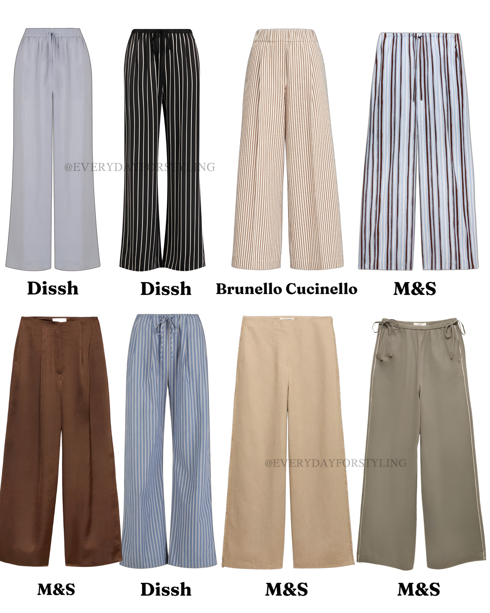wide-leg trousers, endless outfit possibilities 🤍

wide leg trousers outfit, summer trousers 2026, drawstring pants women, striped trousers outfit, satin trousers outfit, high waisted wide leg pants, work to weekend trousers, vacation pants outfit, resort wear pants, neutral trouser outfit, minimalist summer outfit, trouser and tank top outfit, elevated casual outfit, old money style pants, capsule wardrobe trousers, everydayforstyling

#widelegpants #summertrousers #tailoredtrousers #trouseroutfit #closetstaples

#LTKSeasonal #LTKTravel #LTKootd