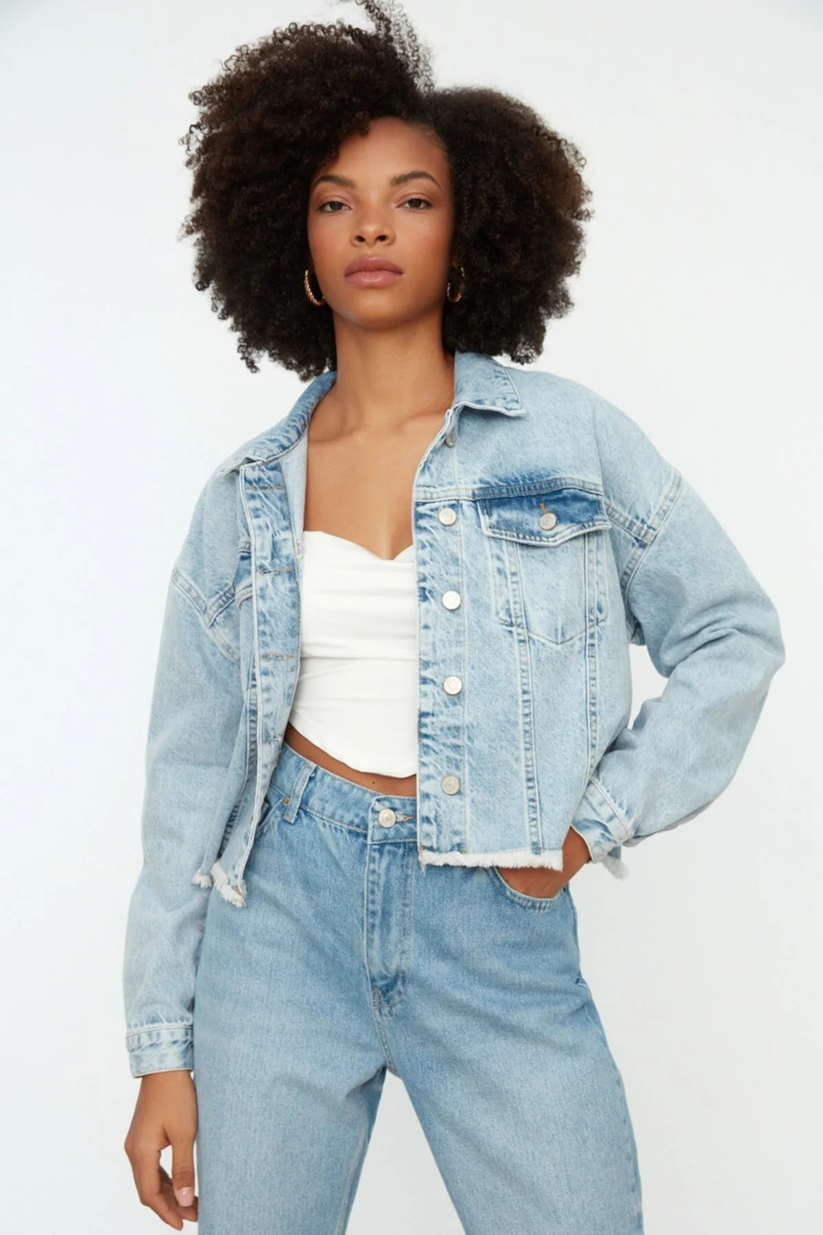 Jacke - Dunkelblau - Regular Fit | Trendyol DE