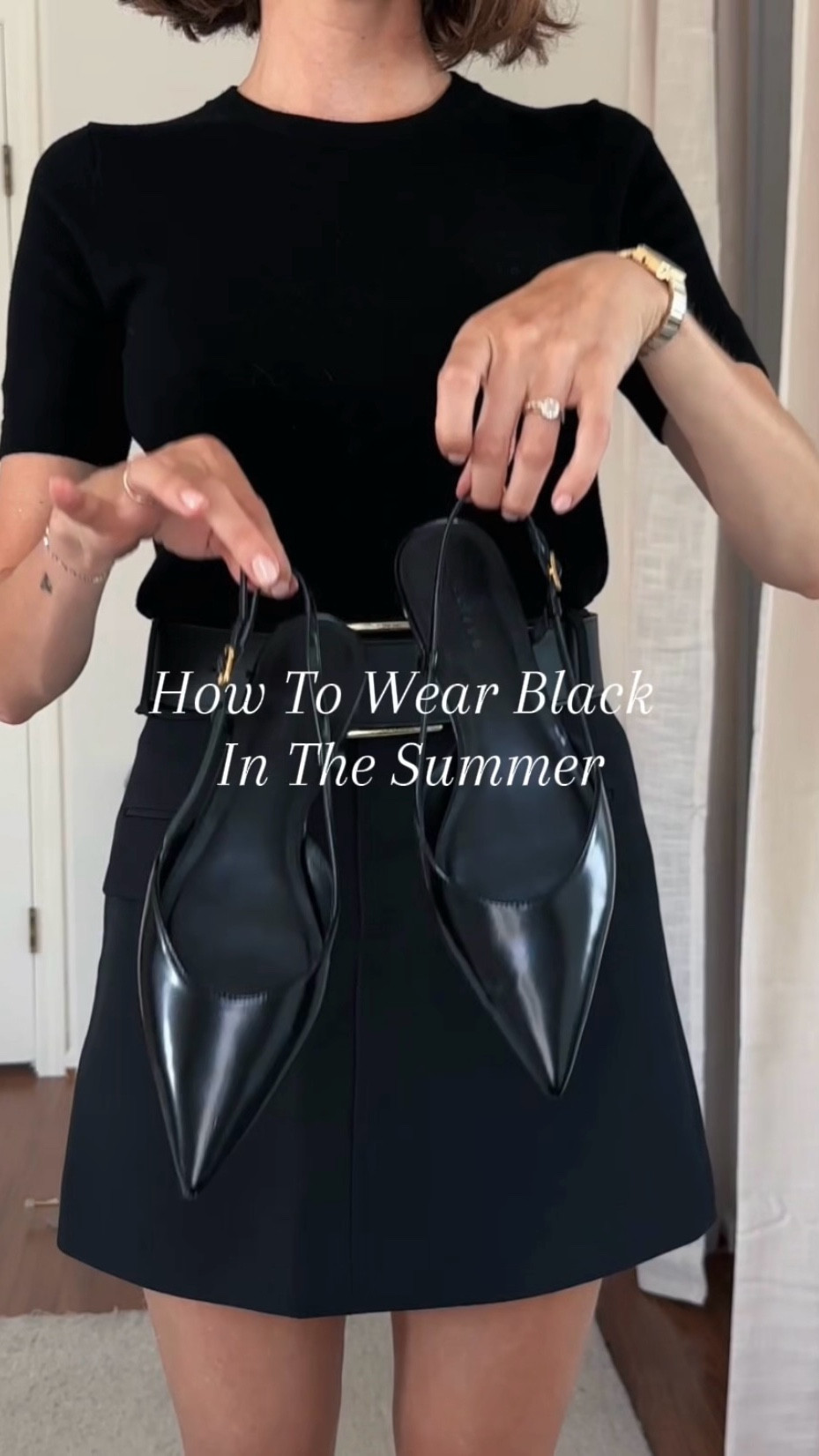 Black forever, regardless of the time of year 🖤