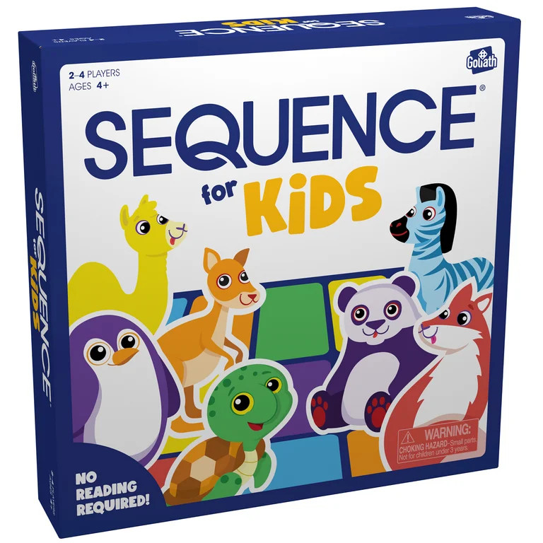 Jax SEQUENCE for Kids Board Game - The 'No Reading Required' Strategy Game for Kids | Walmart (US)