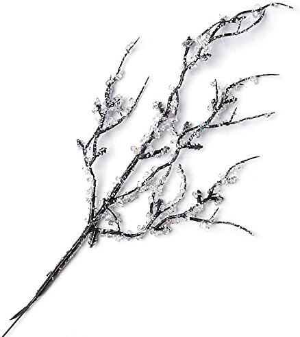 Factory Direct Craft Iridescent Artificial Iced Twig Branch Accent Picks - 12 ICY Winter Holiday ... | Amazon (US)