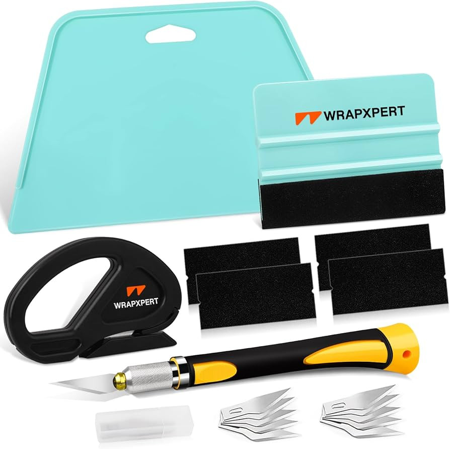 WRAPXPERT Wallpaper Smoothing Tool Kit, Wallpaper Tools for Applying Peel and Stick Contact Paper... | Amazon (US)
