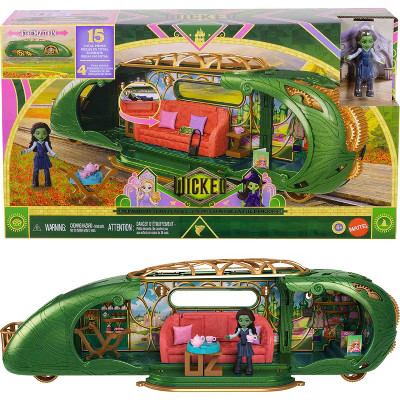 Wicked Universal Pictures’ Emerald City Train Small Doll Playset, 3 Play Spaces & 15pc Small Do... | Target