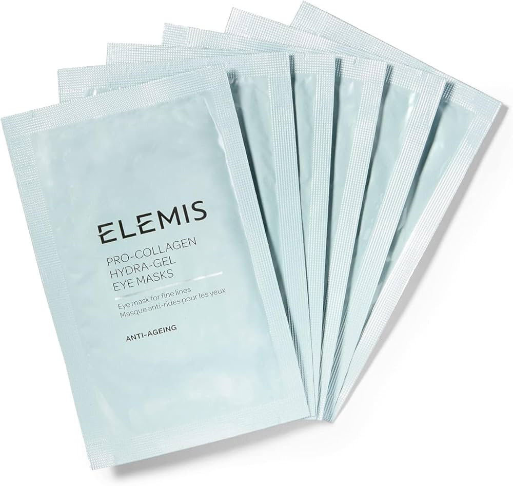 ELEMIS Pro-Collagen Hydra-Gel Eye Masks, Under-Eye Treatment Hydrates, Smooths, Tightens & Help V... | Amazon (US)