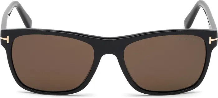 TOM FORD Giulio 57mm Geometric Sunglasses | Nordstrom | Nordstrom