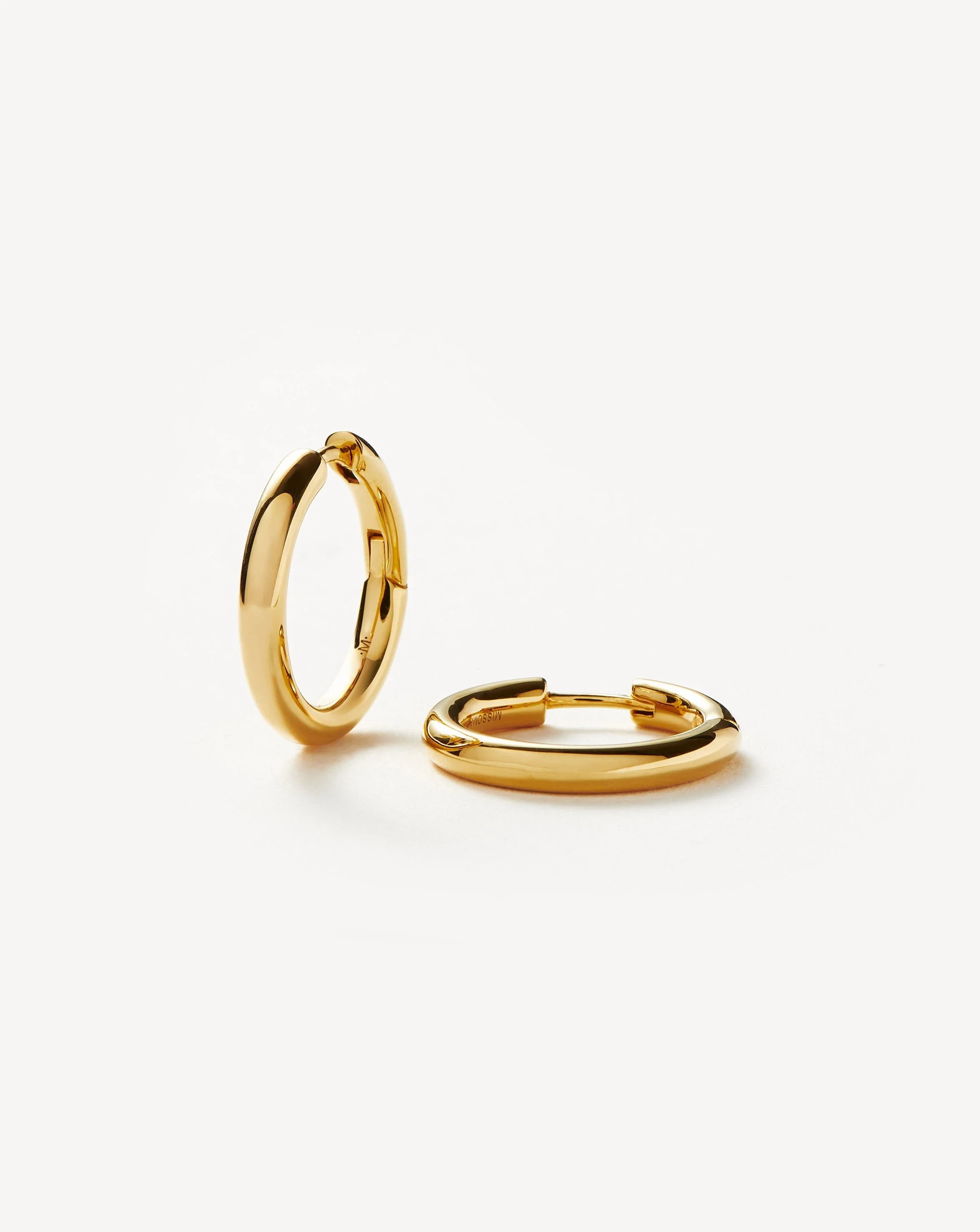Classic Tunnel Small Hoop Earrings | Missoma UK
