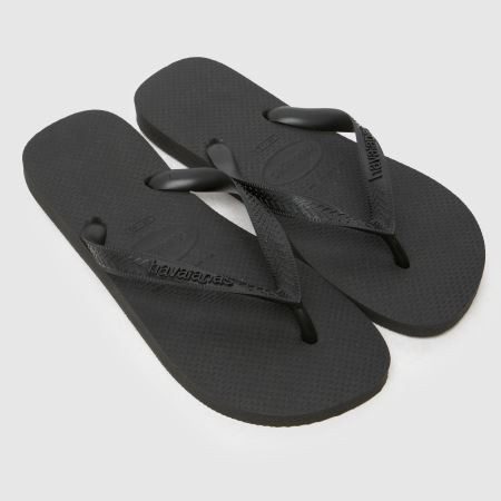 Womens Black Havaianas Top Flip Sandals | schuh | Schuh