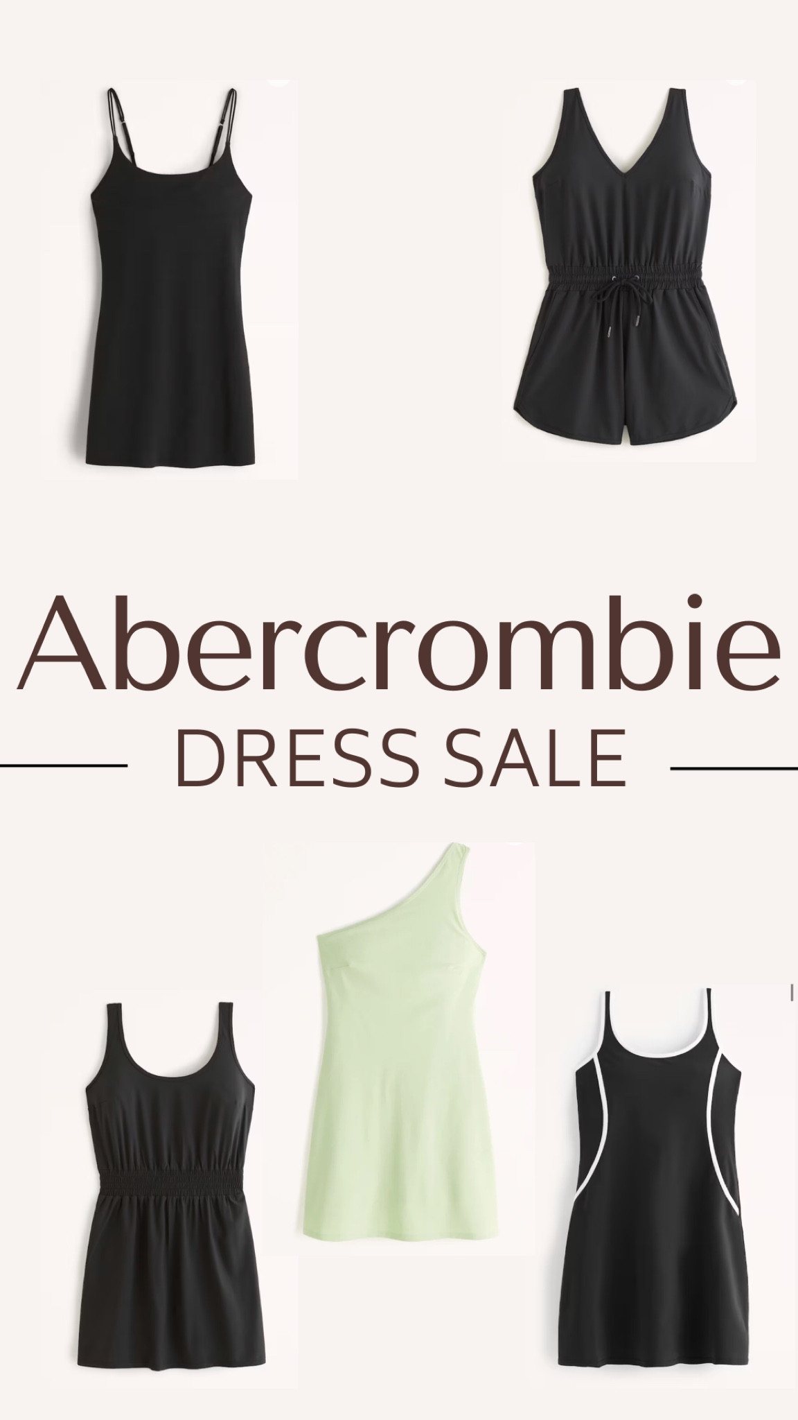 Abercrombies Dress Sale is still going on and there are so many sizes still in stock! 

#LTKunder100 #LTKsalealert #LTKunder50