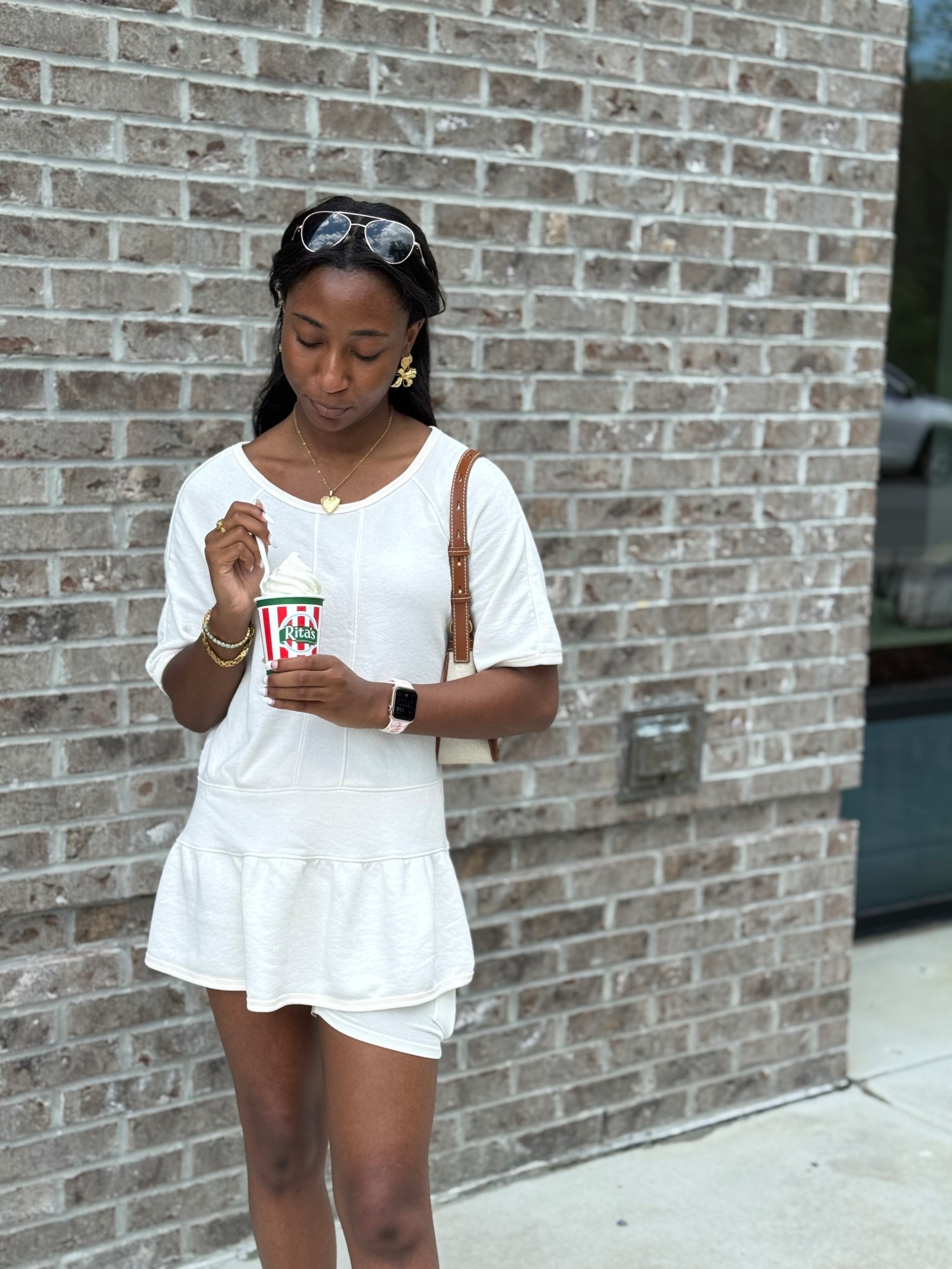 Sweet treat in a comfy outfit 

#LTKPetite #LTKActive #LTKU