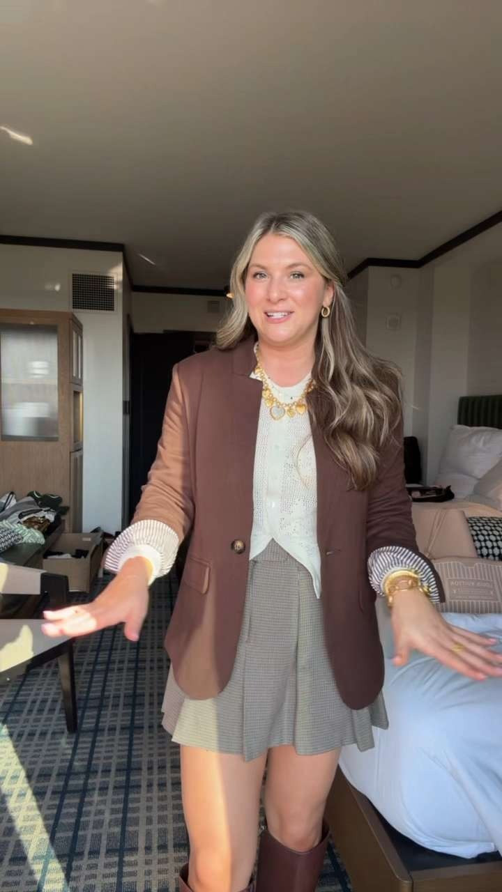 LTKCon outfit day 2! Chic business casual look today ✨🤎 

 

#LTKCon #LTKStyleTip #LTKShoeCrush