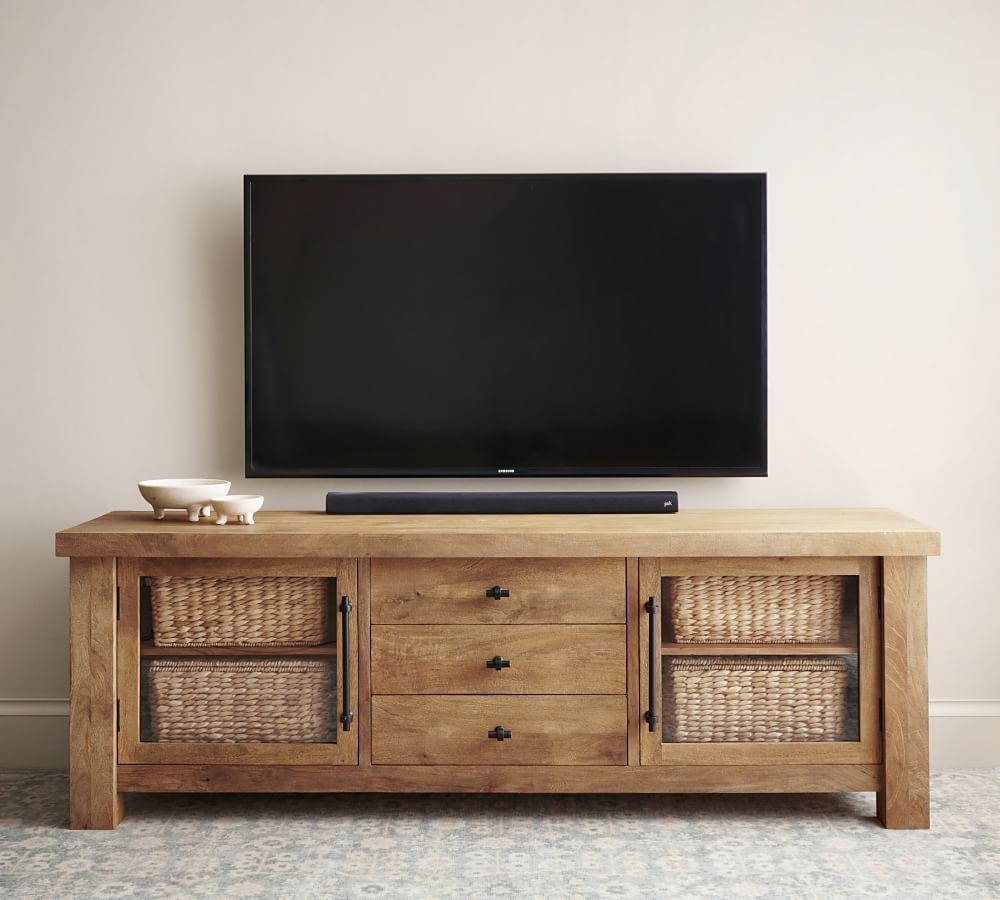 Oakleigh 80" Media Console | Pottery Barn (US)