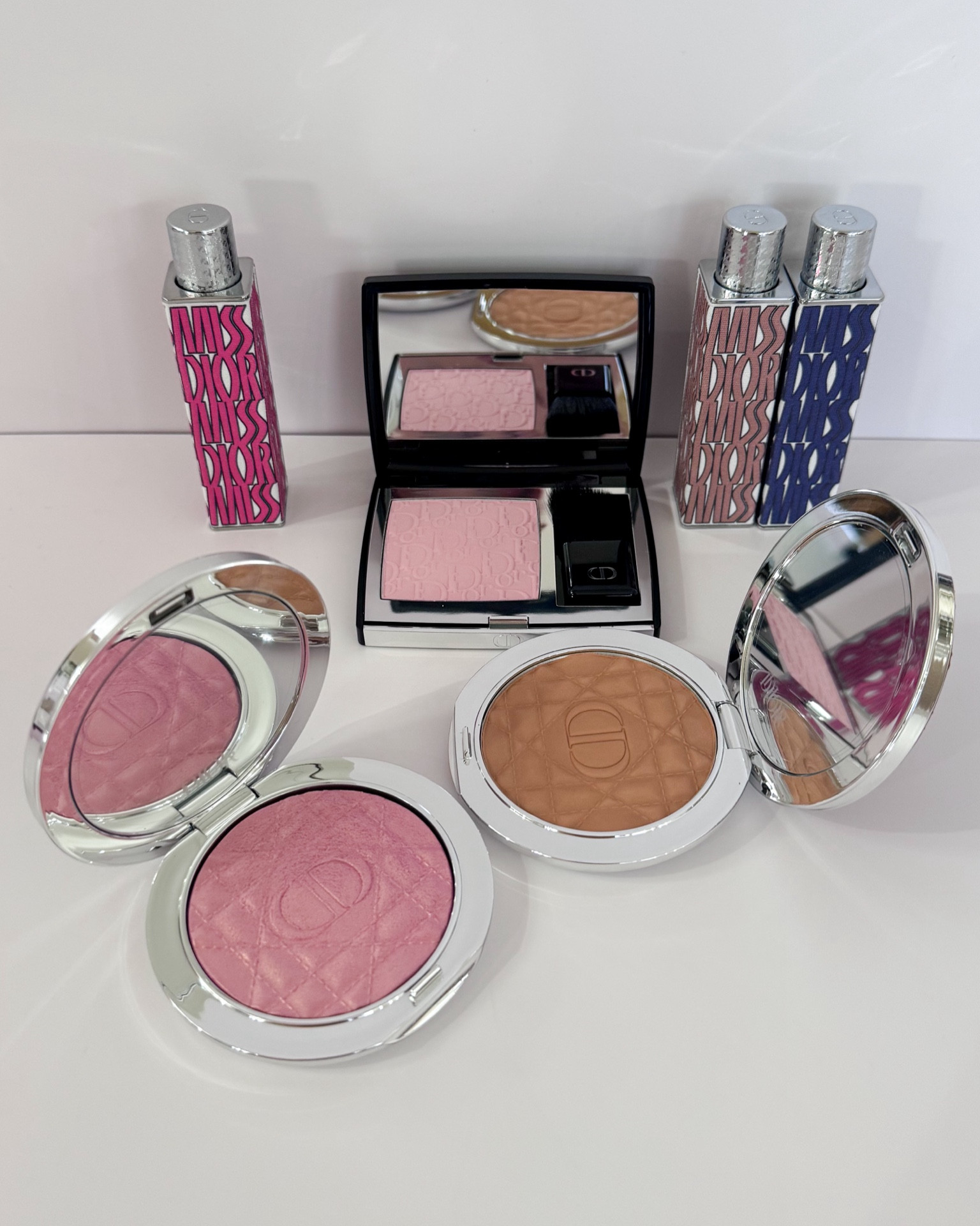 Dior Beauty newest releases! Stunning new highlighter, a bronzer to add color, a blush that will give a subtle flush, and 3 Miss Dior solid perfumes for long lasting scent throughout the day💞🤎✨
@diorbeauty #DiorBeauty

#LTKBeauty #LTKSpringSale #LTKSeasonal