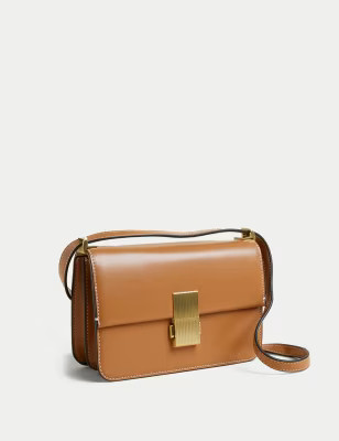 Faux Leather Cross Body Bag | M&S Collection | M&S | Marks & Spencer IE