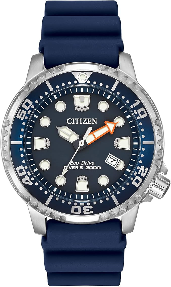 Amazon.com: Citizen Eco-Drive Promaster Diver Quartz Men's Watch, Stainless Steel with Polyuretha... | Amazon (US)