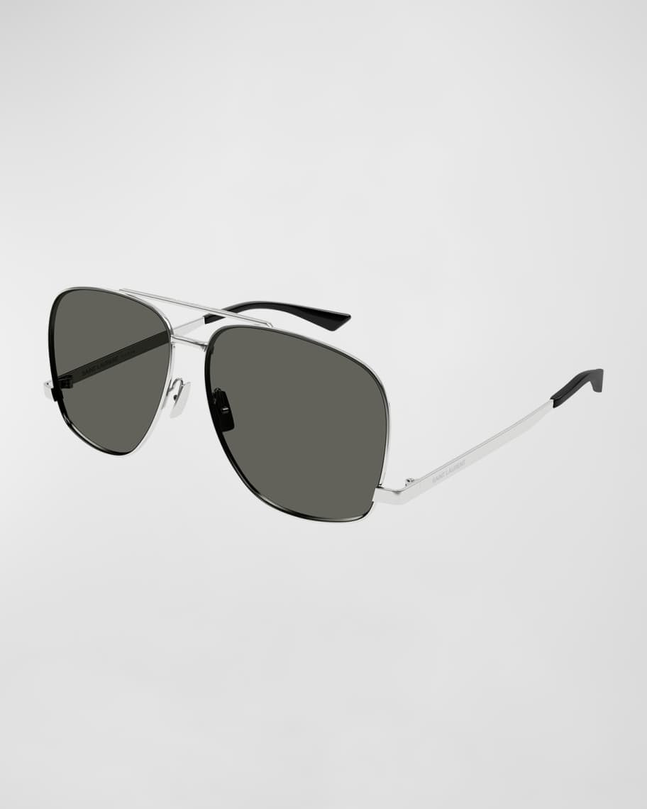 Saint Laurent Leon Aviator Sunglasses | Neiman Marcus