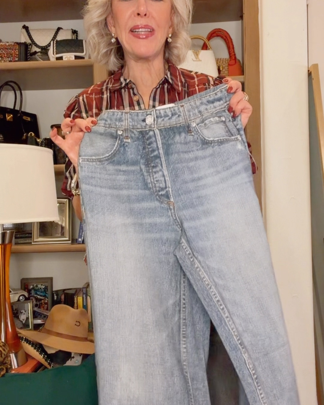 Miramar is rag & bone's hyperrealistic print designed to capture every intricate detail of classic jeans, from distressing and fading to tiny stitches and rivets. This revolutionary printing technique creates an optical illusion while retaining the original fabric's soft feel and function. Inside terry lining makes for over comfort. These Sophie pants feature a wide-leg silhouette and a full-length look. Belt loops, the wash black has a draw string. On sale 

#LTKActive #LTKOver40 #LTKSaleAlert