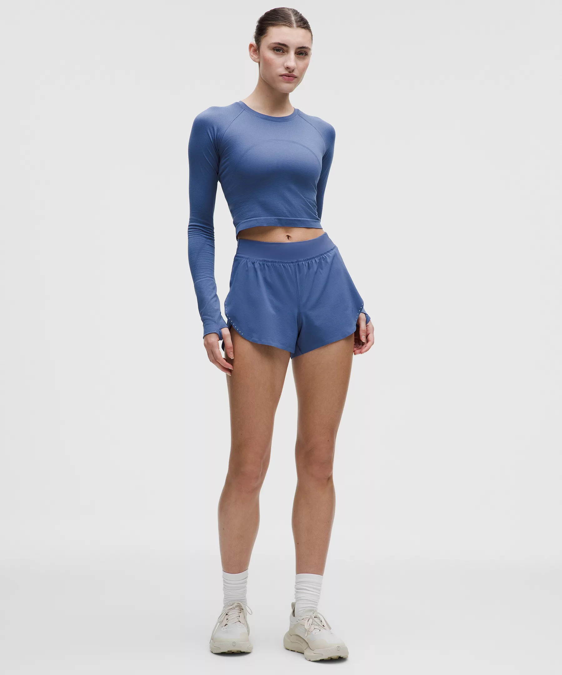 Fast and Free High-Rise Classic-Fit Split Short 3" | Lululemon (US)