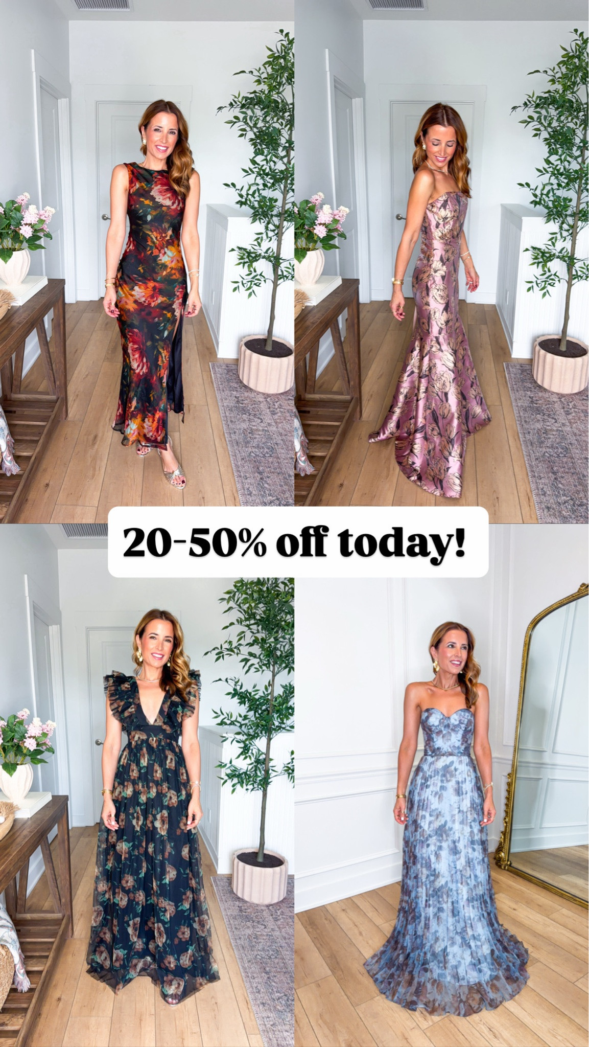 Fall wedding guest dresses on major sale today! Smallest size in each and I’m 5’3, 110 lbs. Winter wedding guest. Cocktail dresses. Black tie optional dresses. Spring wedding guest. Floral maxi dresses.

#LTKootd #LTKTravel #LTKWedding