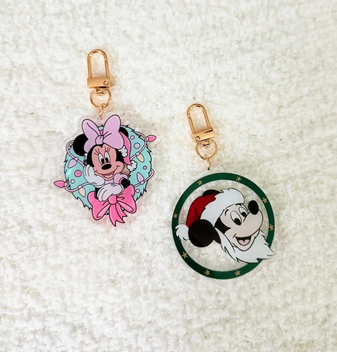 Magic Mouse Stamps Keychain Bag Charm - Christmas Bag Charms - Holiday Accessories - Keychain Acc... | Etsy (US)