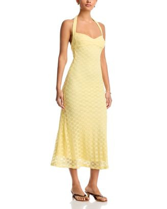 Mariko Halter Neck Midi Dress | Bloomingdale's (US)