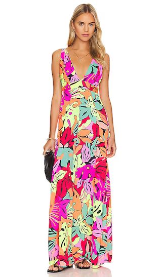 Glaring Maxi Dress in Multicolor | Revolve Clothing (Global)