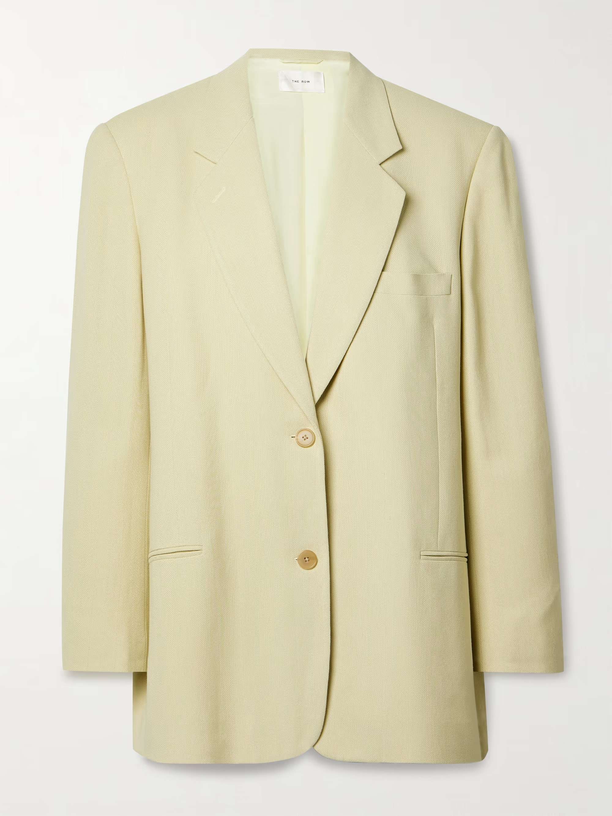 Marina oversized woven blazer | NET-A-PORTER (US)