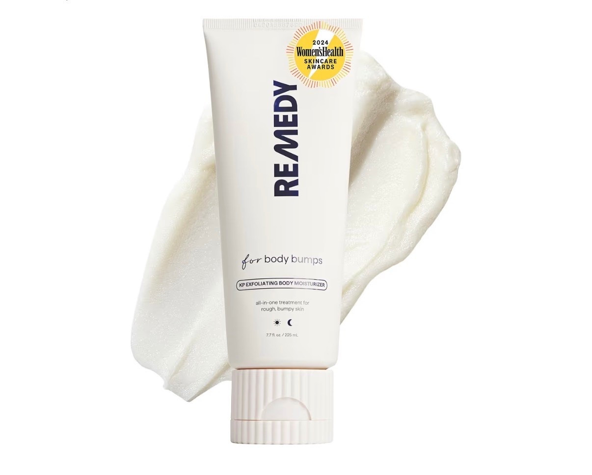 Remedy KP Body Moisturizer | Keratosis Pilaris and Chicken Skin Treatment with Retinol, Urea, Lactic Acid and Ceramides | Exfoliating and Moisturizing Lotion | By Dermatologist Dr. Shah, 7.7 fl oz

#LTKmorningroutine #LTKBeauty