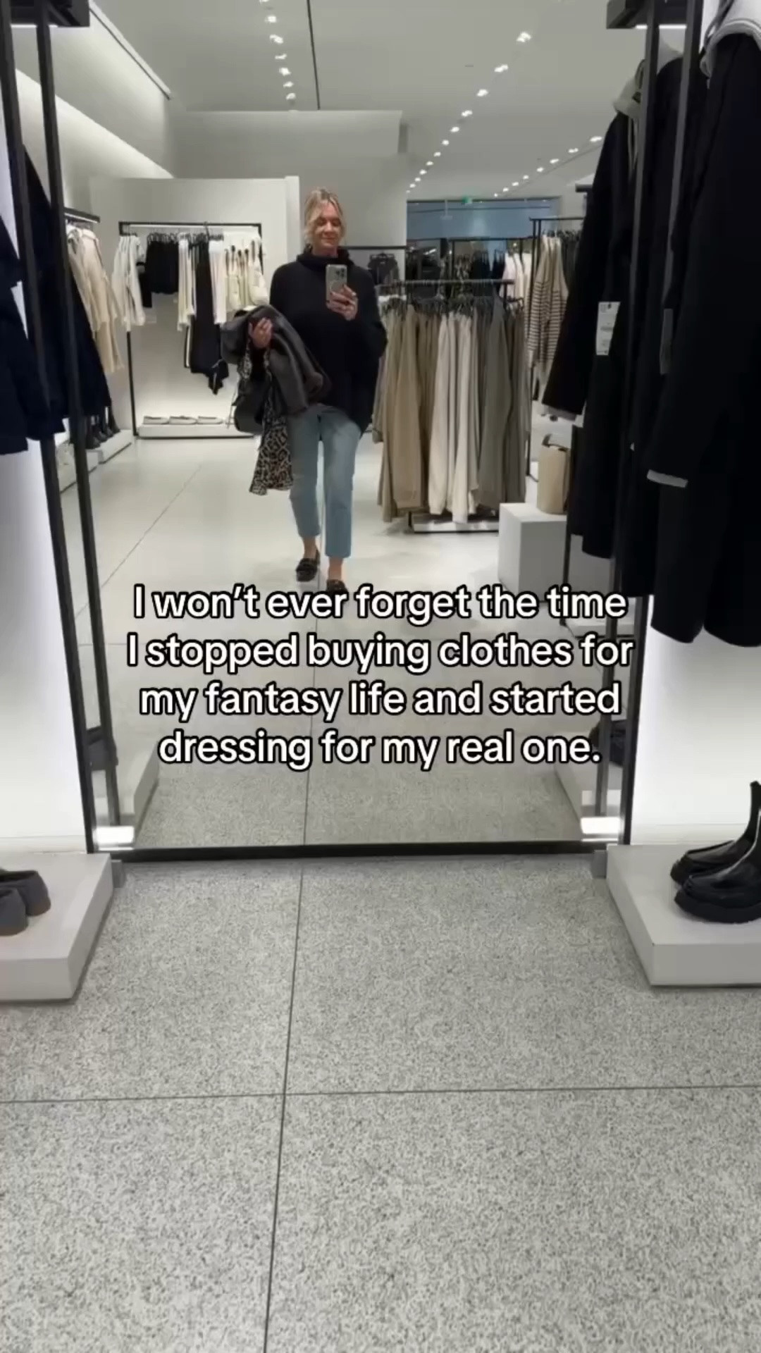 This changed my style completely. 

I stopped buying: 
❌ “maybe someday” outfits 
❌ uncomfortable trend pieces 
❌ clothes that only worked for one occasion 

And started building a wardrobe around: 
✔️ my actual lifestyle 
✔️ my body 
✔️ my routines 
✔️ outfits I’d genuinely reach for 

That’s when getting dressed finally became easy. 

#personalstyle #wardrobeessentials #fashiontips #closetedit #stylingtips