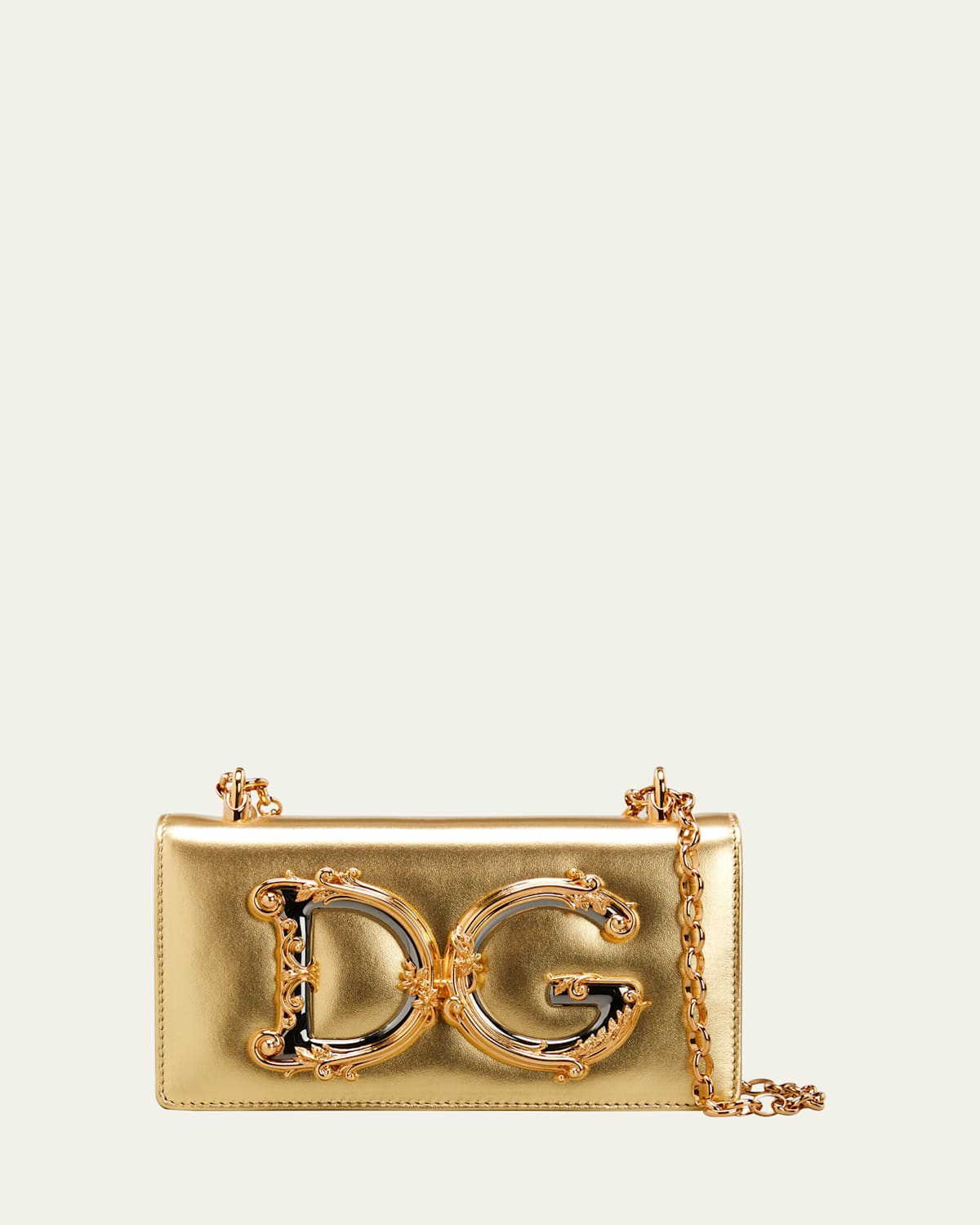 DG Girls Metallic Crossbody Bag | Bergdorf Goodman