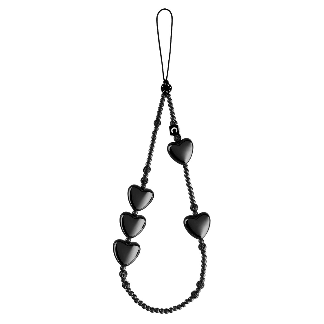 Heart Phone Charm - Heart of Obsidian | Casetify