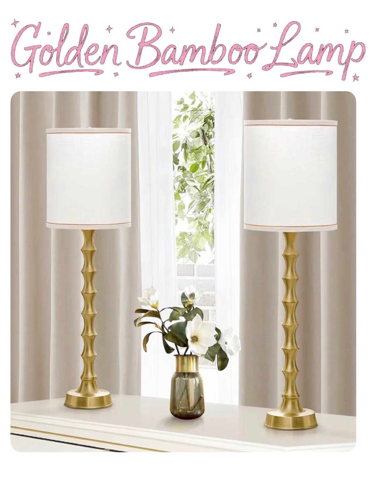 Set of  lamps/Home Decor