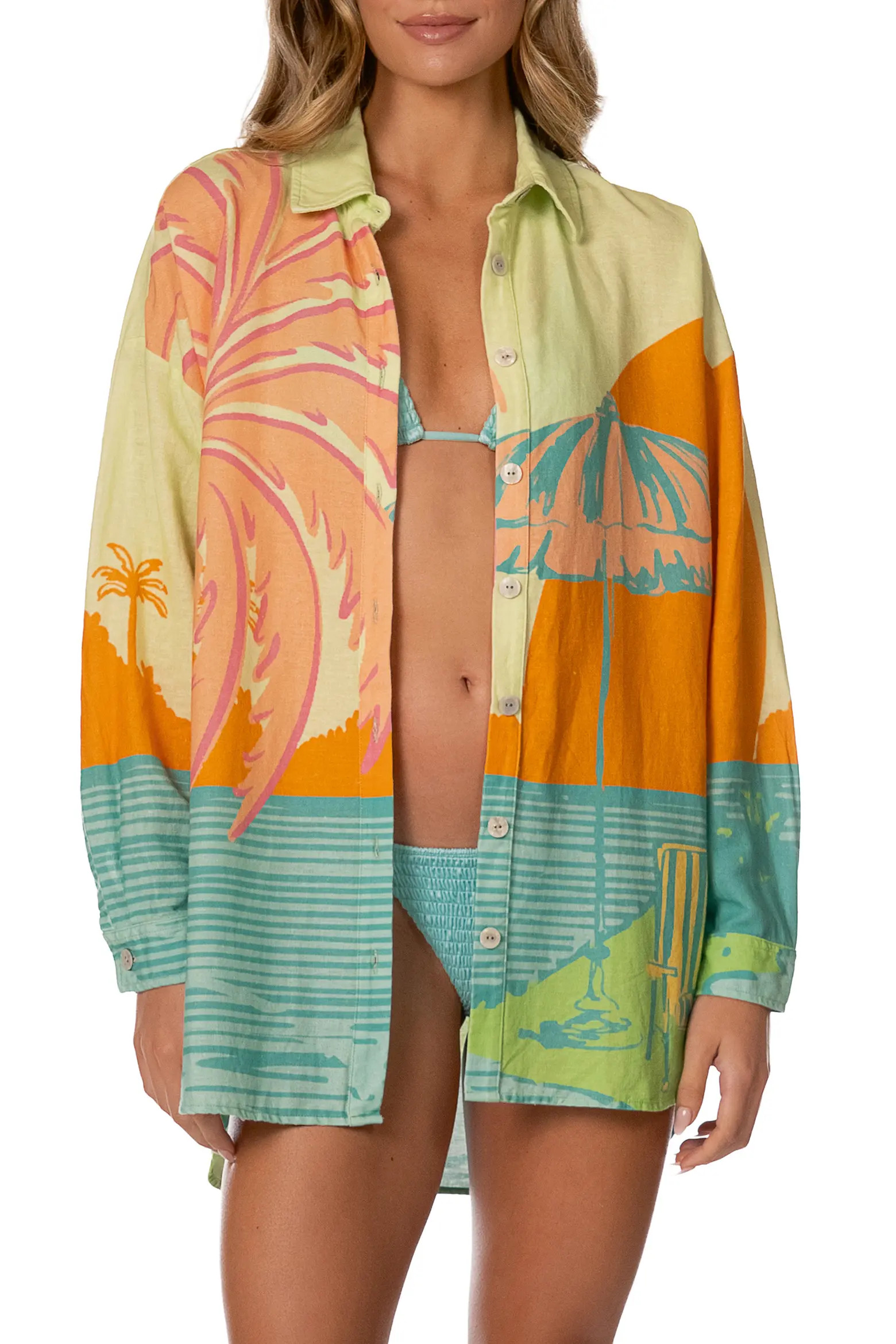 Pastel Mirage Dreambound Cover-Up Shirt (Women) | Nordstrom | Nordstrom