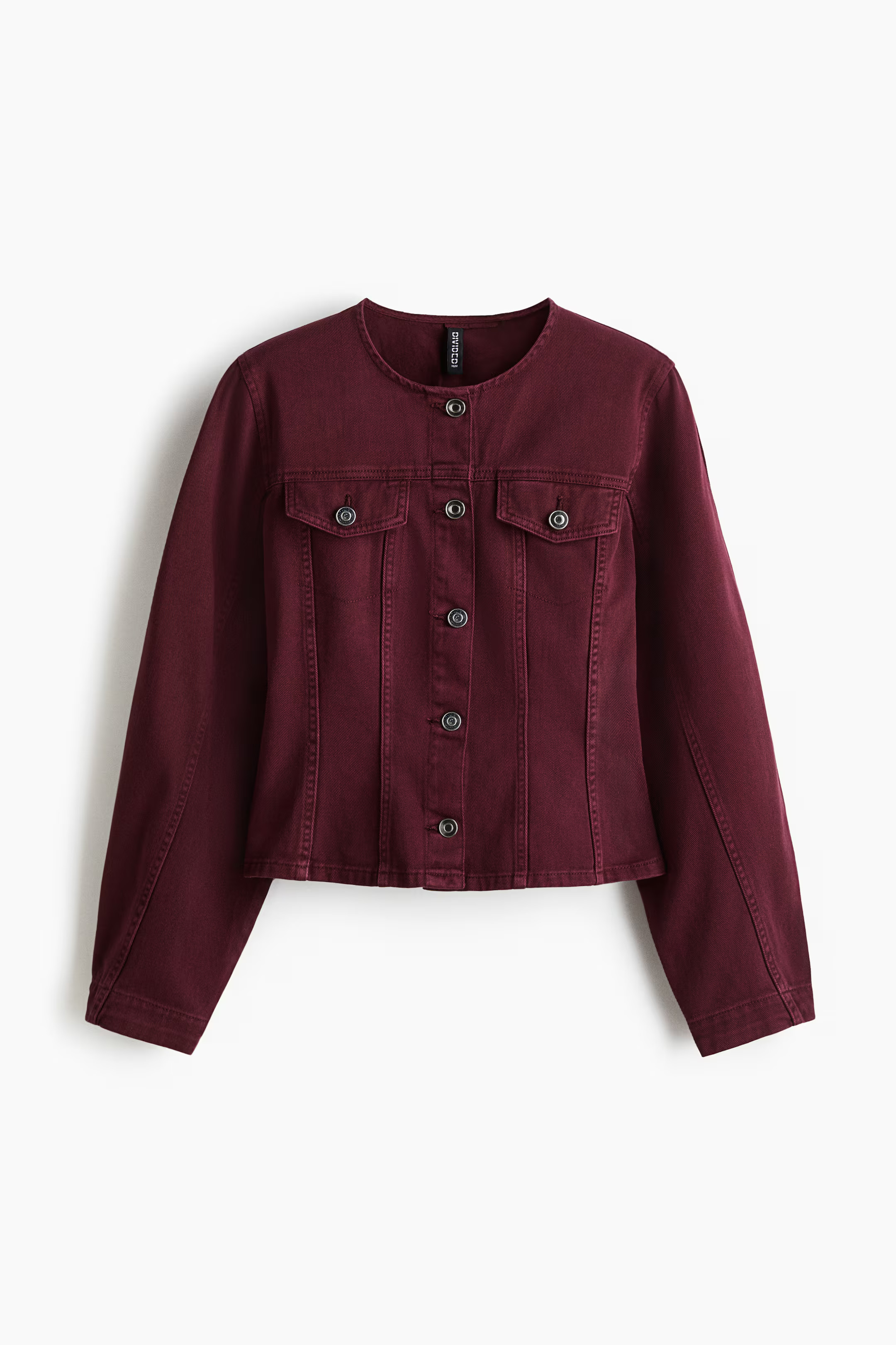 Waisted twill shirt | H&M (UK, MY, IN, SG, PH, TW, HK)