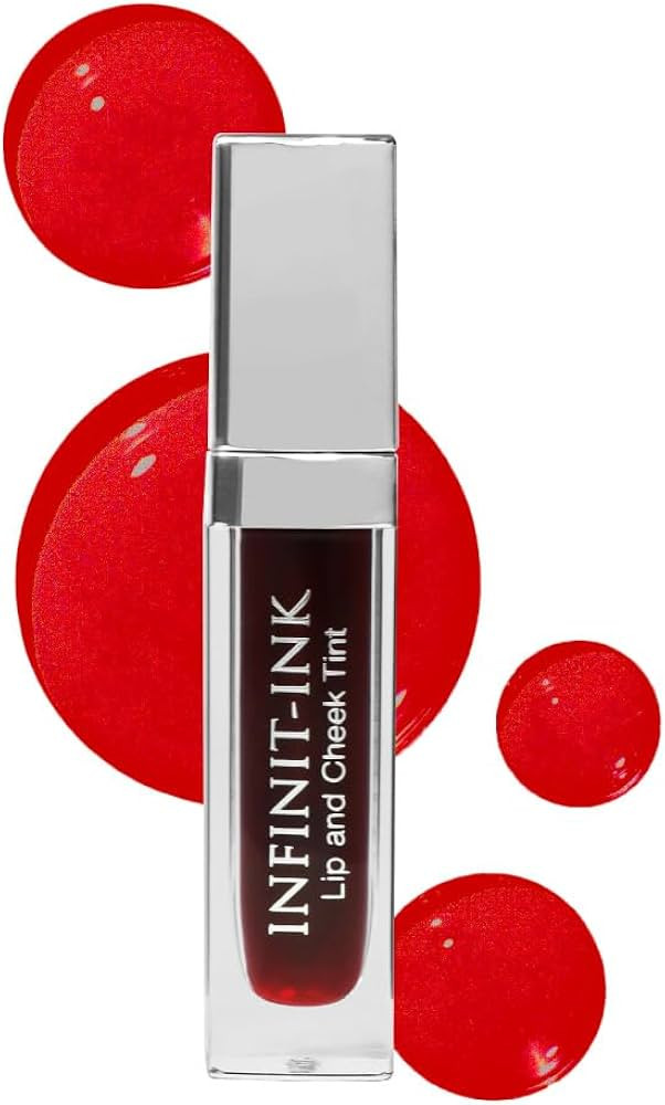 Infinitek Paris INK Lip and Cheek Tint with Hyaluronic Acid, 0.20 fl oz - Lightweight Lip Tint, N... | Amazon (US)