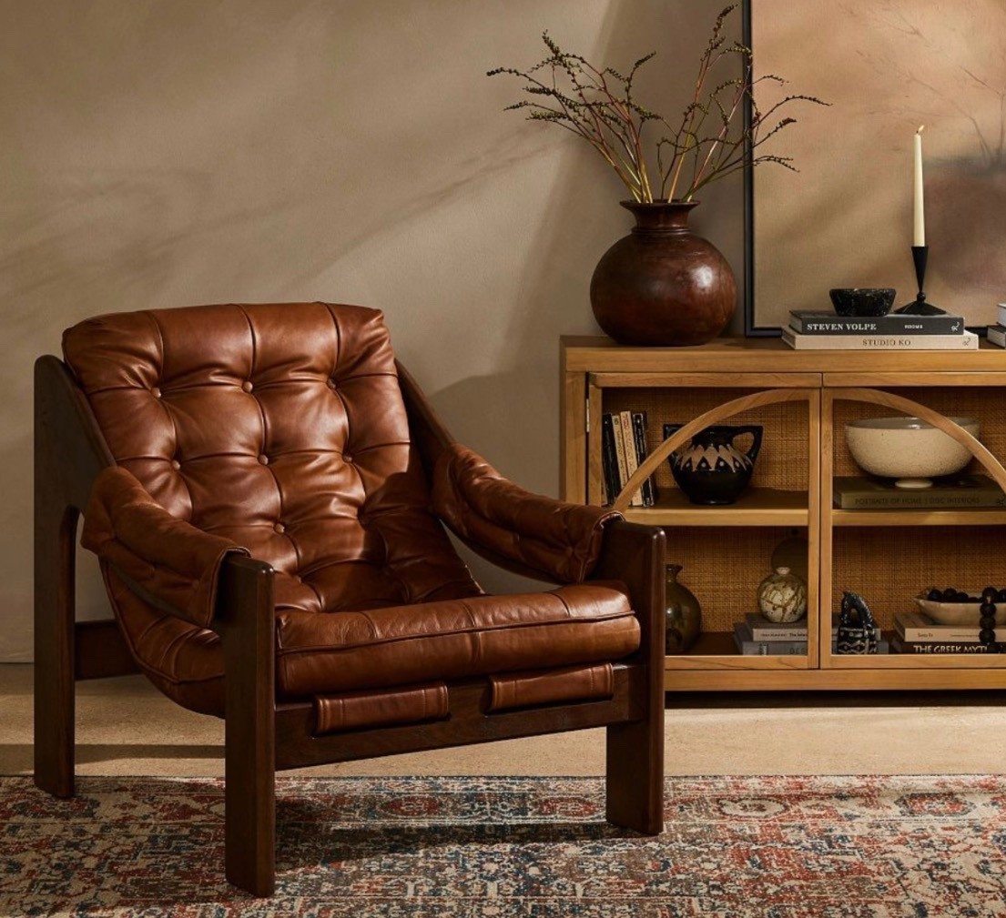 In love with this chair!! Available in two beautiful colors. 

#LTKHome #LTKHoliday #LTKGiftGuide