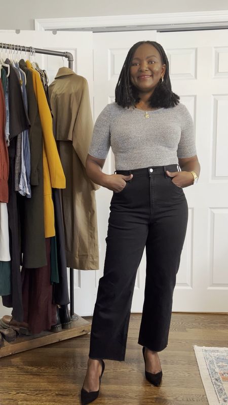 Everlane Jeans Try On size 10 size 30
Height 5’5 
Perfect for the office and as a teacher outfit workwear corporate wear office outfit 

#LTKover40 #LTKstyletip #LTKworkwear
