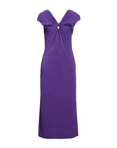 Patrizia Pepe Woman Midi dress Purple Size 0 Acetate, Polyamide, Elastane | YOOX (US)