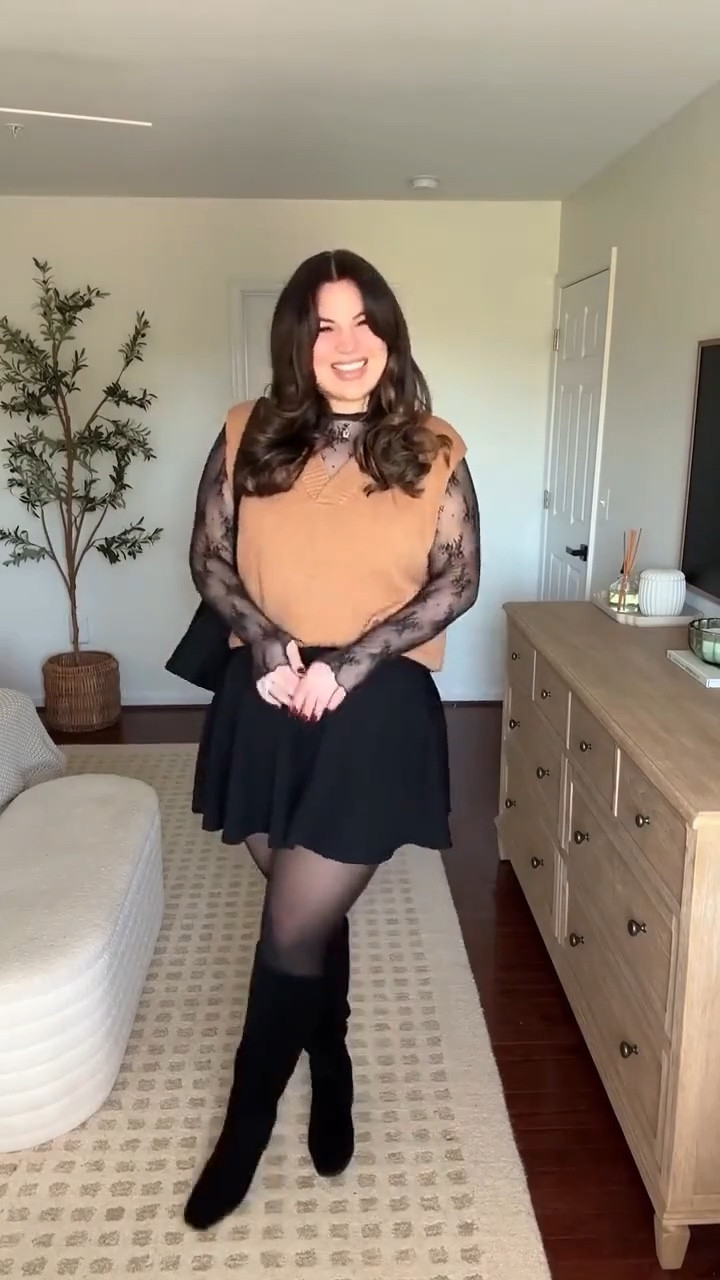 Midsize Thanksgiving outfit! Recreating one of our favorite Thanksgiving outfits I shared a few years ago but gave it a more updated feel with the lace top & suede boots! 

Lace top, skort, + vest : size xl 
*exact boots + similar added 
Shaping panties - xl *use code KELLYELIZXSPANX to save at Spanx


Thanksgiving outfit, Thanksgiving day, Thanksgiving day outfit, Thanksgiving style, Thanksgiving fashion, fall fashion, fall outfit, fall style, amazon fall, amazon fashion, Amazon outfit




#LTKHoliday #LTKSeasonal #LTKMidsize